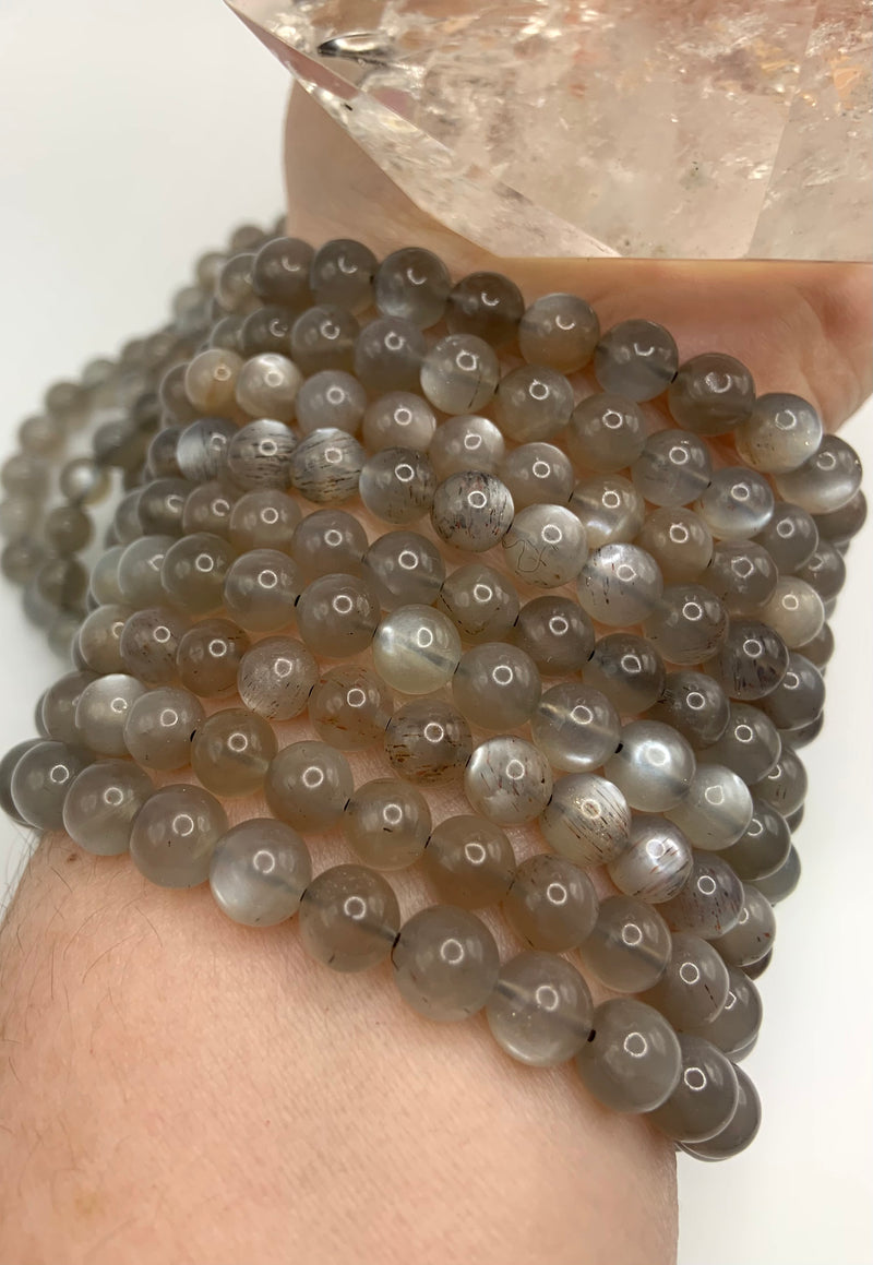 Gray Moonstone Bracelets