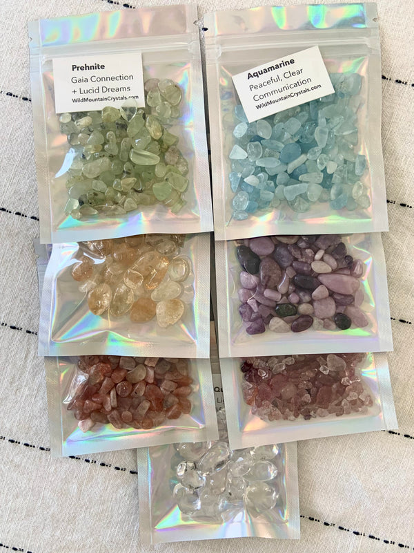 7 Chakra Crystal Chip Set