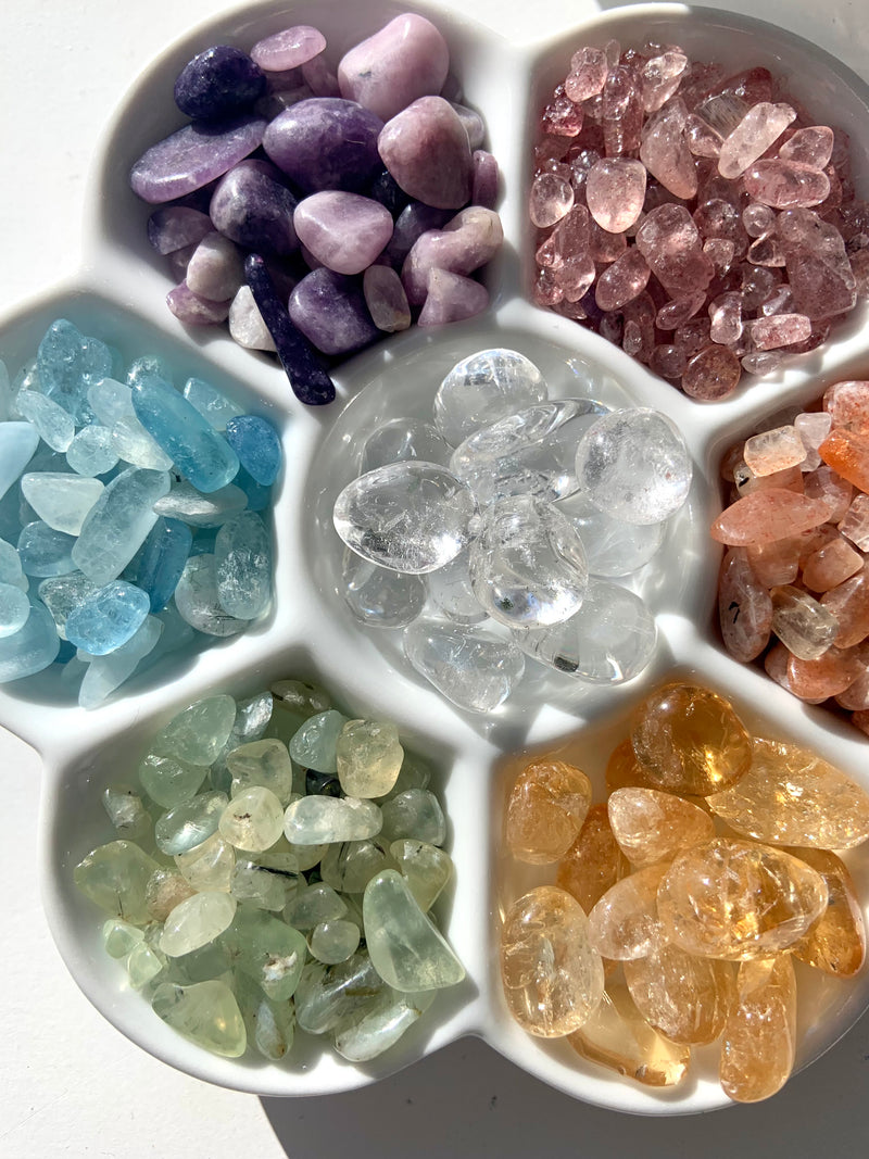 7 Chakra Crystal Chip Set