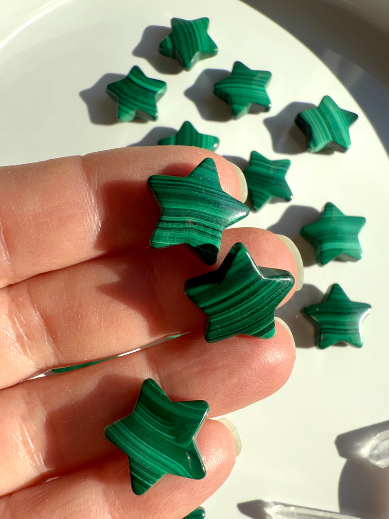 Mini Malachite Stars