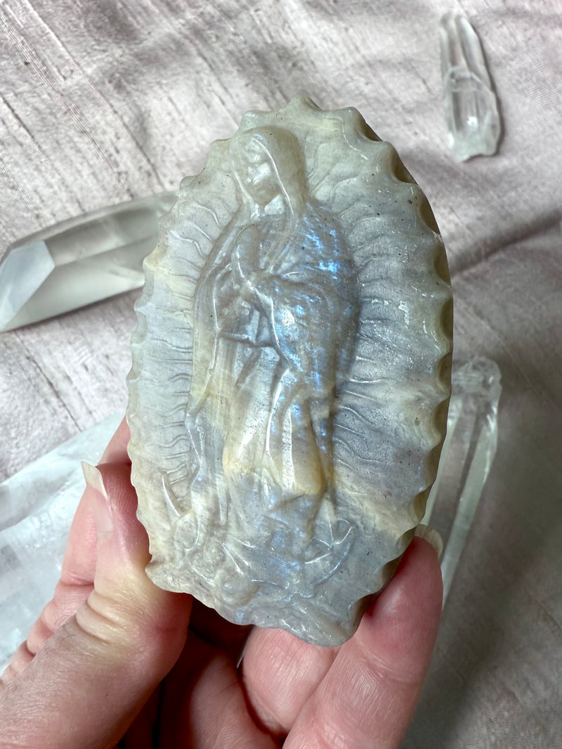 Moonstone Lady of Guadalupe