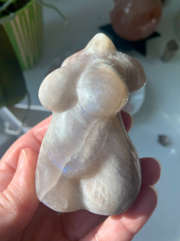 Sunstone Moonstone Goddess Figurine