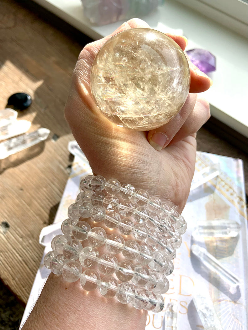 High Quality Clear Quartz Bracelets