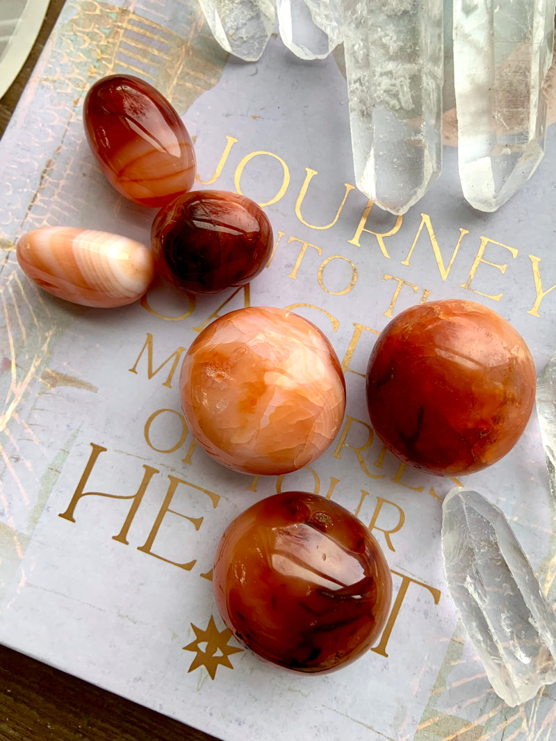 Carnelian Tumbled Stones