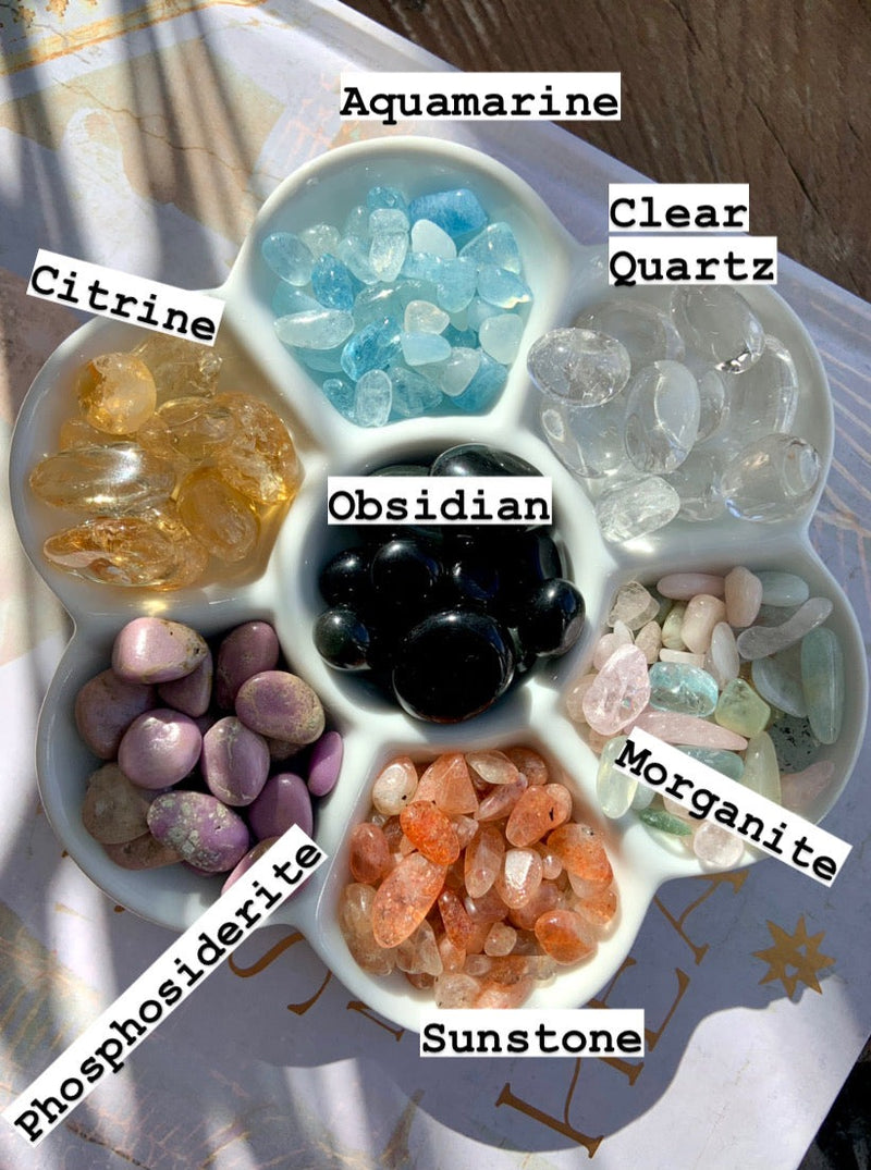 Crystal Chips + Small Tumbles in Bulk - 23 Varieties