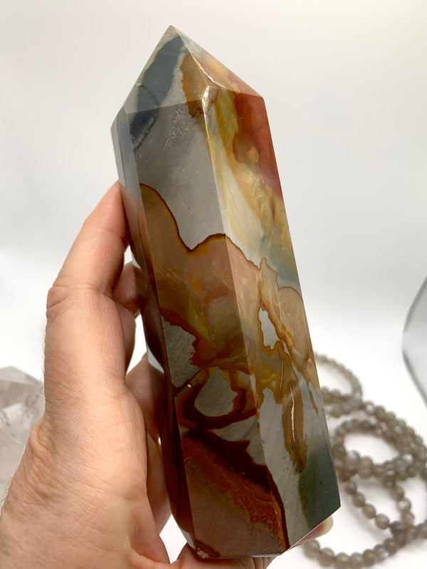 Polychrome Jasper Tower