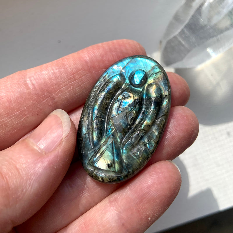 Labradorite Angel Cabochon - You pick!