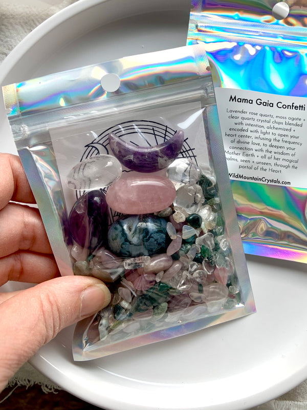 Mama Gaia Crystal Confetti Set