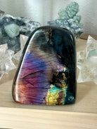 A stunning sunset Labradorite crystal specimen to elevate your sacred space