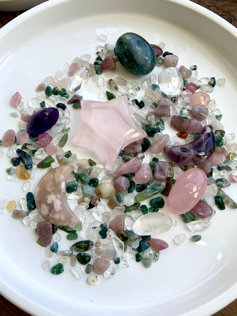 Mozambique Rose Quartz Stars