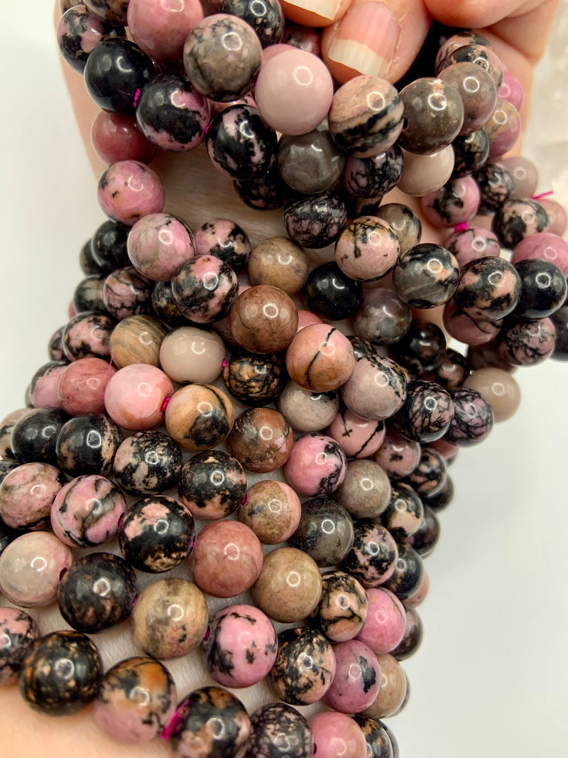 Rhodonite Beaded Bracelets