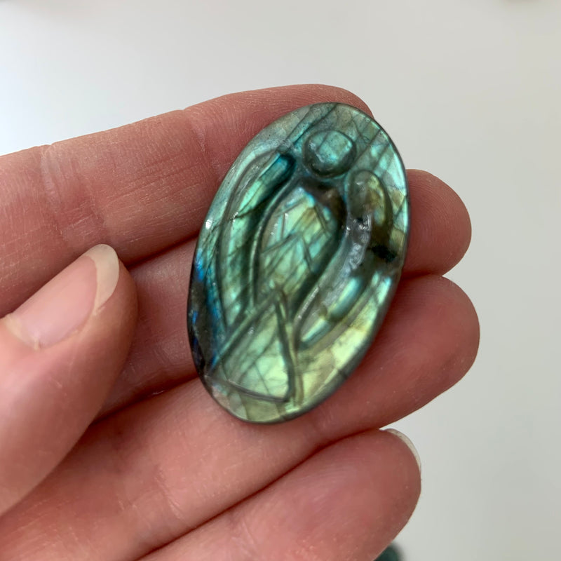 Labradorite Angel Cabochon - You pick!