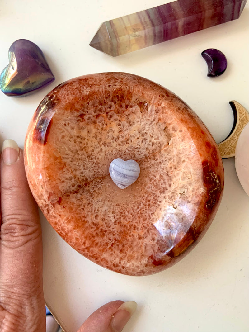 Carnelian Crystal Bowl