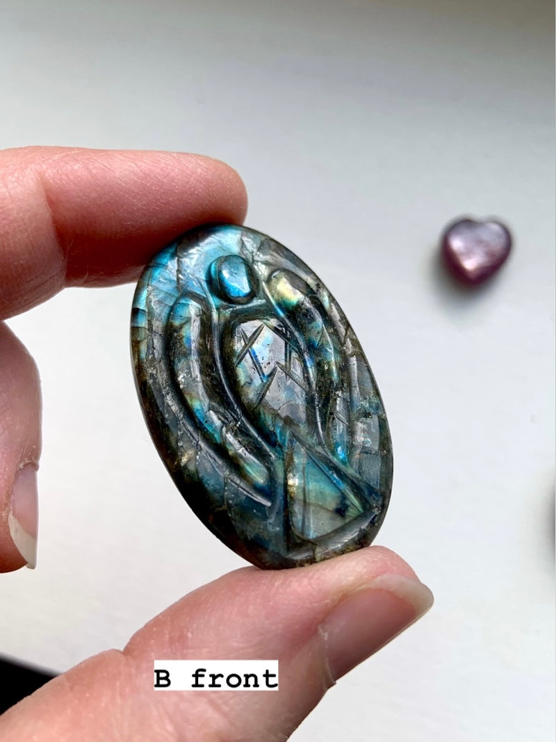 Labradorite Angel Cabochon - You pick!