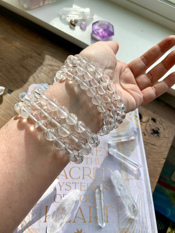 High Quality Clear Quartz Bracelets