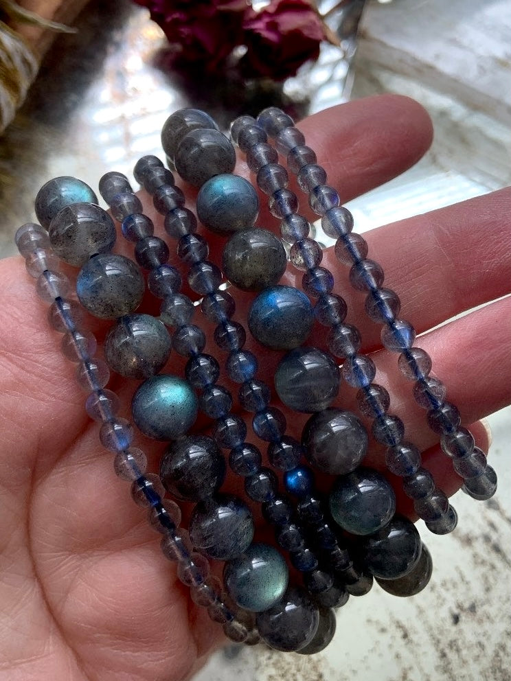 Luminous Labradorite Bracelets