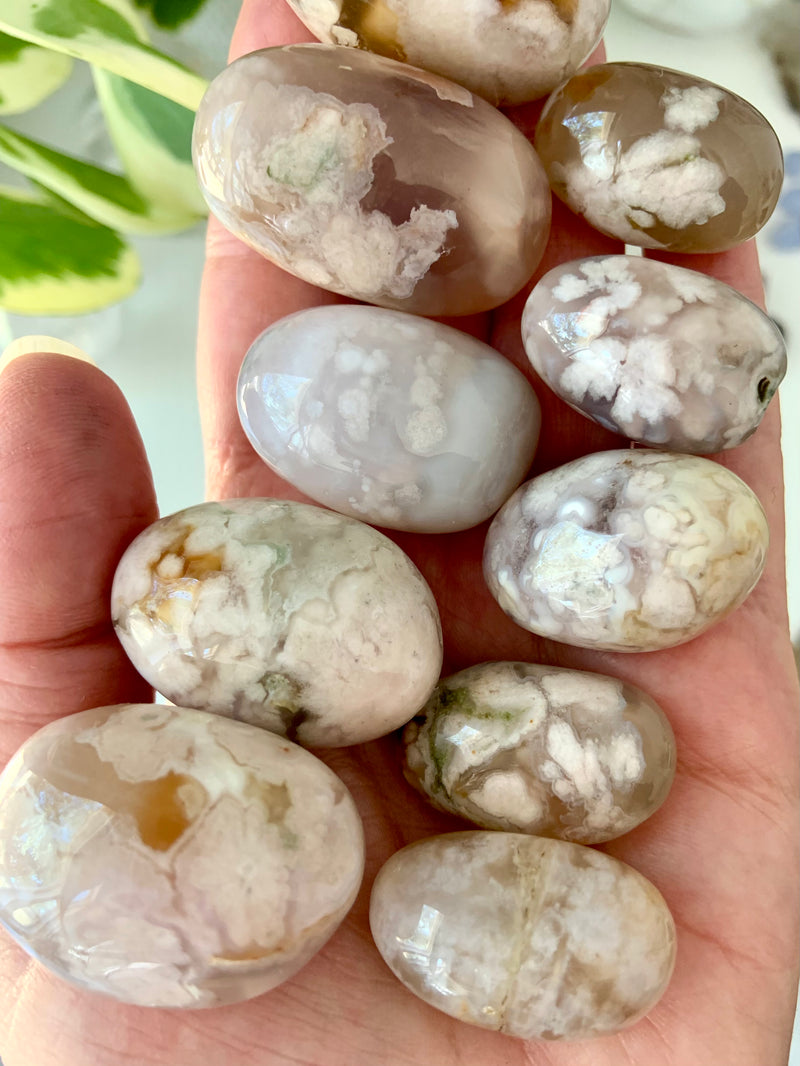 Flower Agate Tumbles