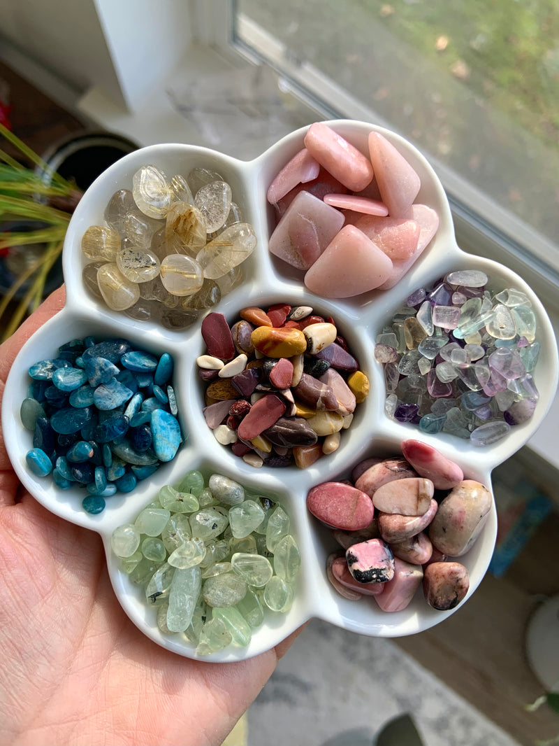 Crystal Chips + Small Tumbles in Bulk - 23 Varieties