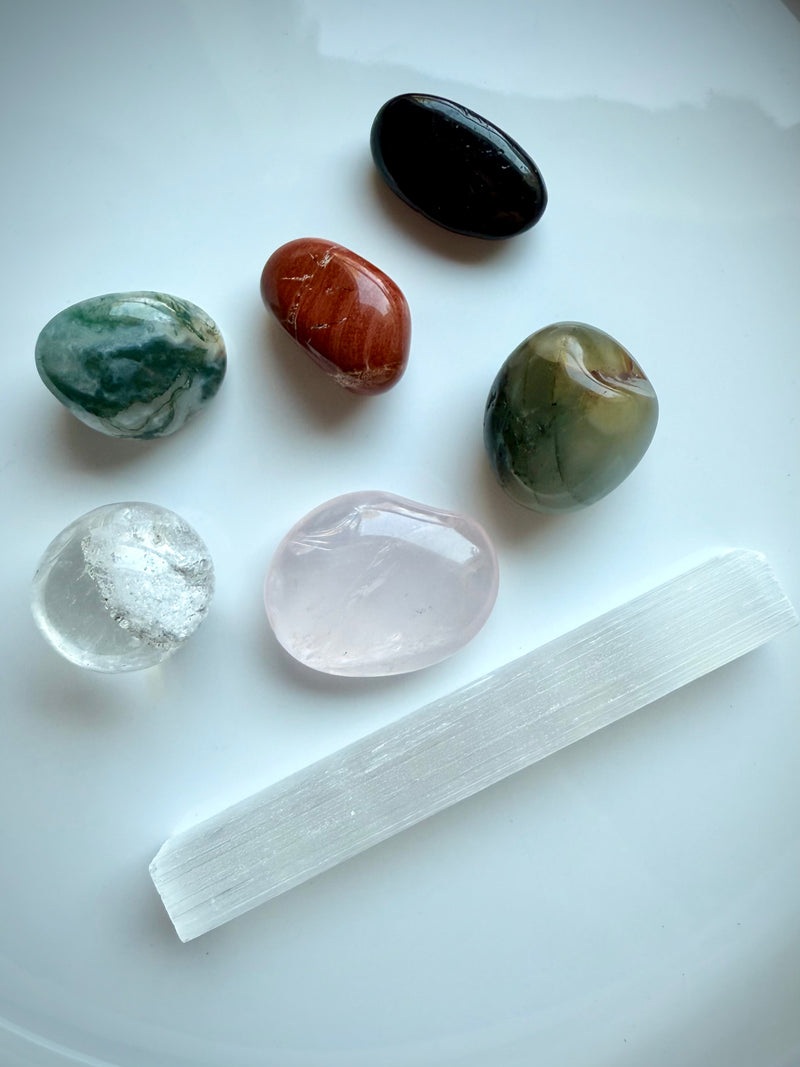 Get Well Crystal Set – Healing Stones for Wellness + Immune Support