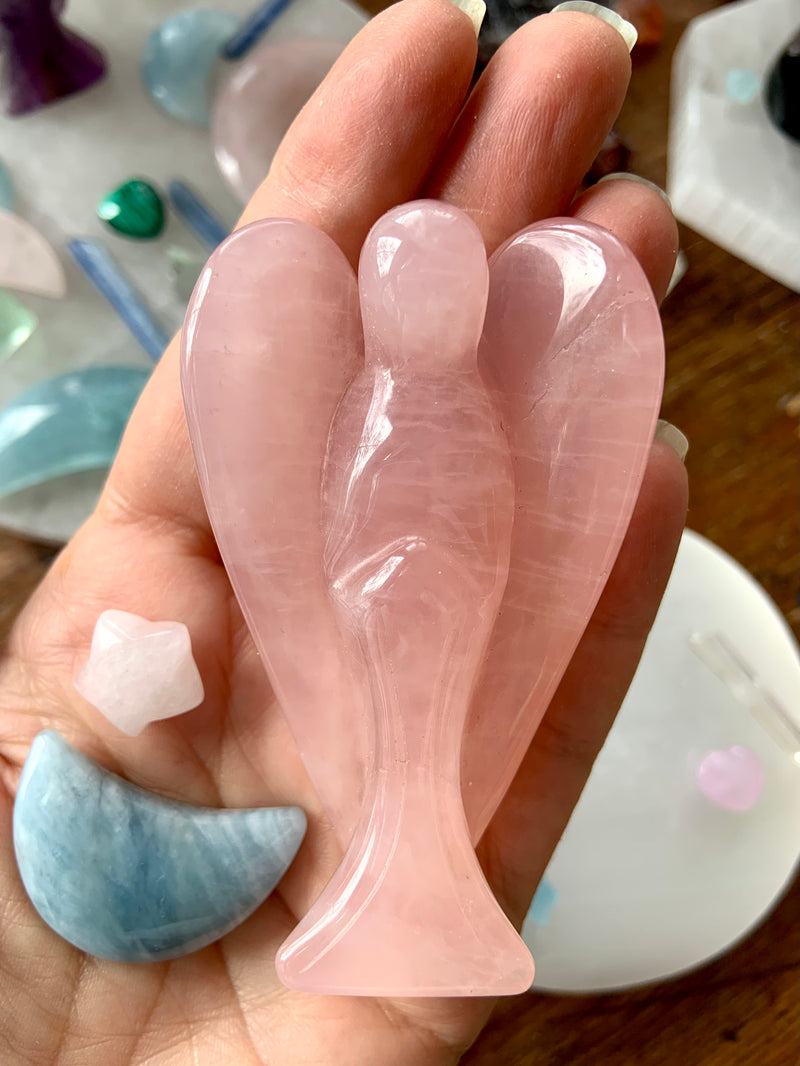 Rose Quartz Angel