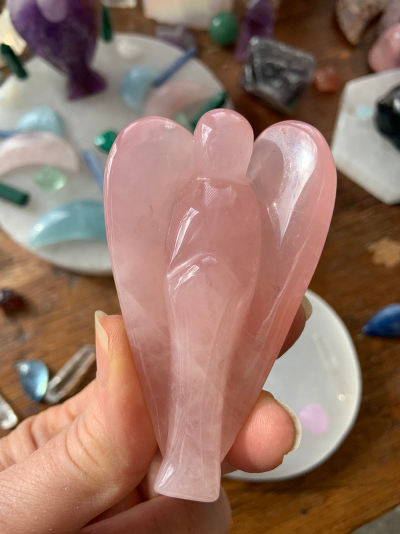 Rose Quartz Angel