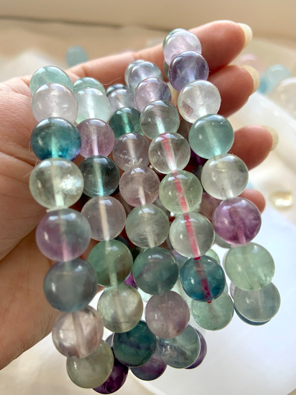 Luminous Fluorite Bracelets