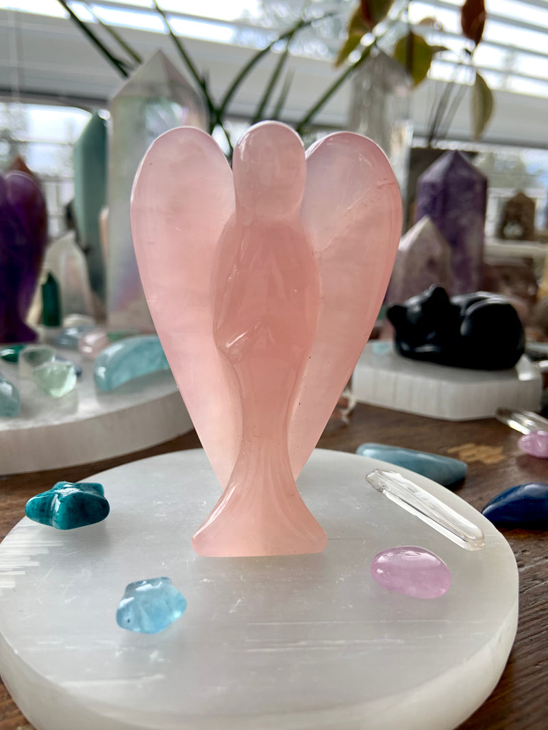 Rose Quartz Angel