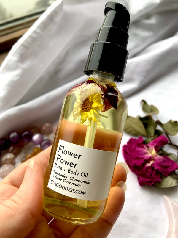 Flower Power Body Oil - Heart Chakra