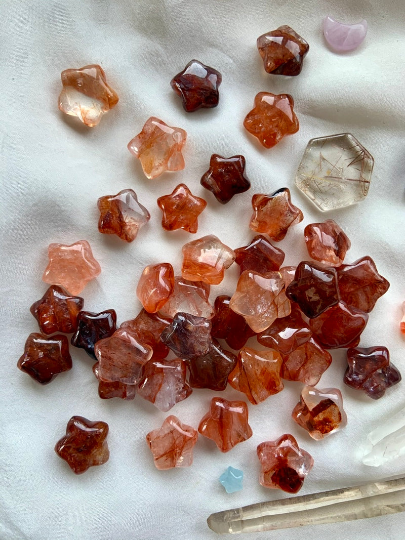 Mini Fire Quartz Stars