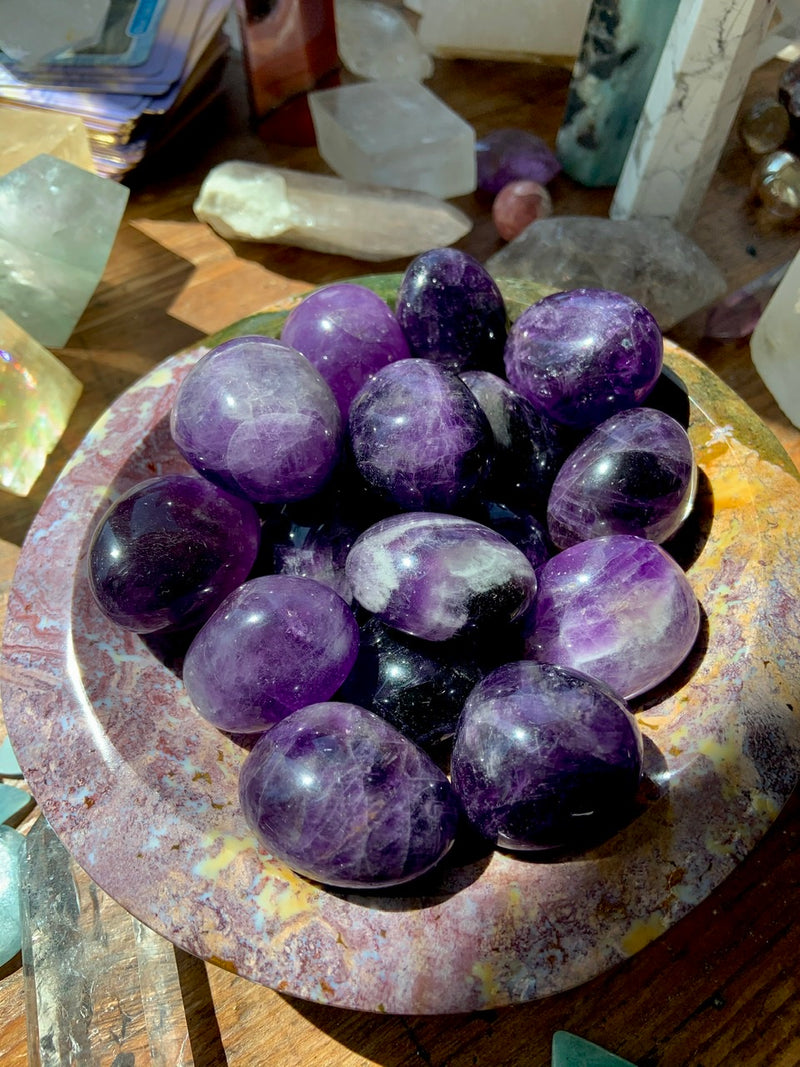 Purple Dream Amethyst ~ Cleansed in a Reiki Water Blessing Ceremony on Mt Shasta