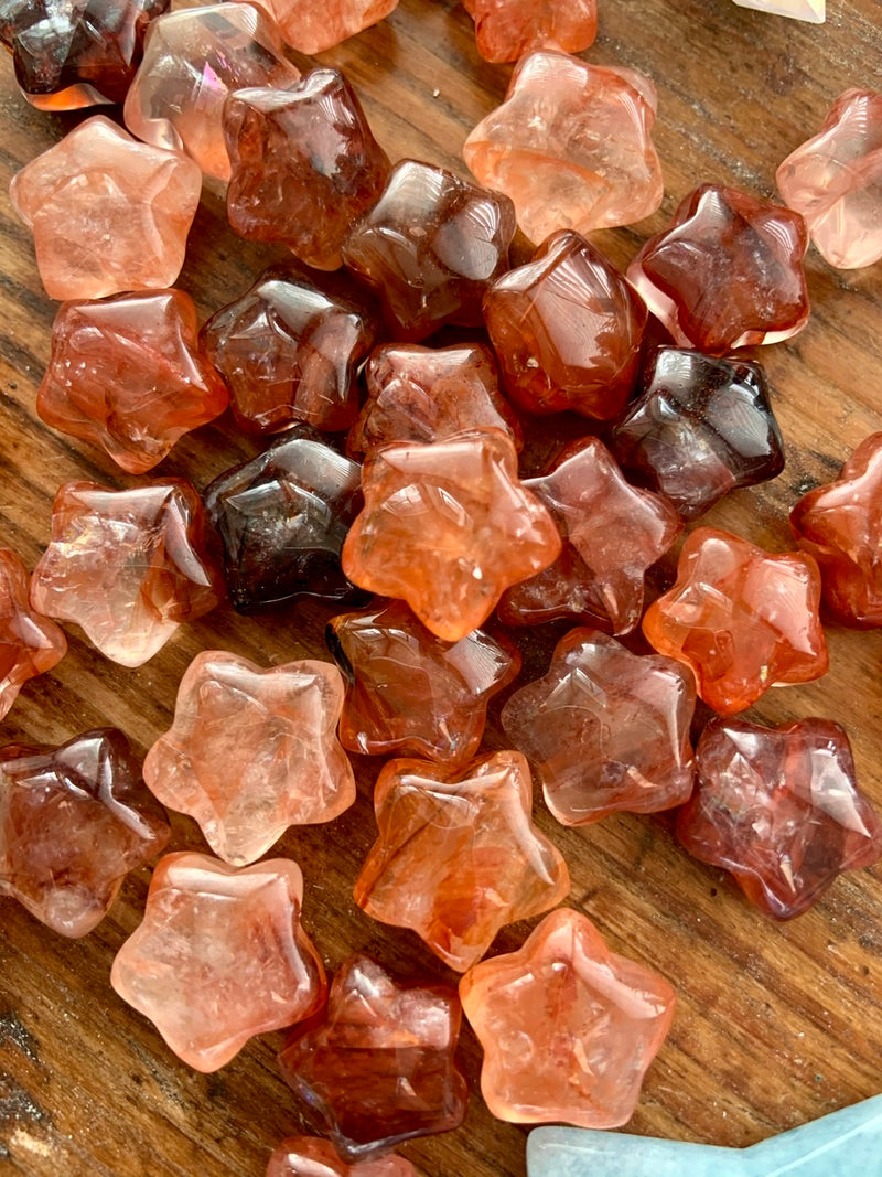 Mini Fire Quartz Stars