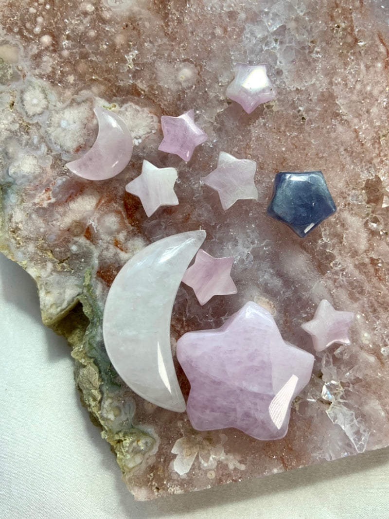 Tiny Kunzite Stars