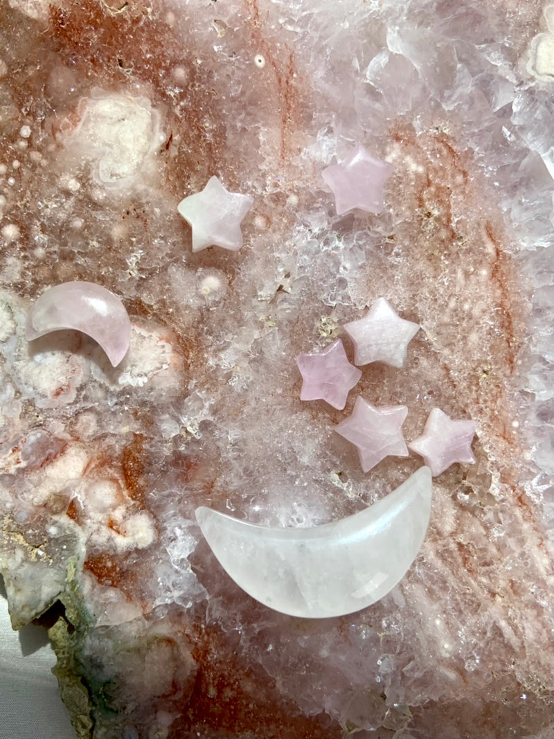 Tiny Kunzite Stars