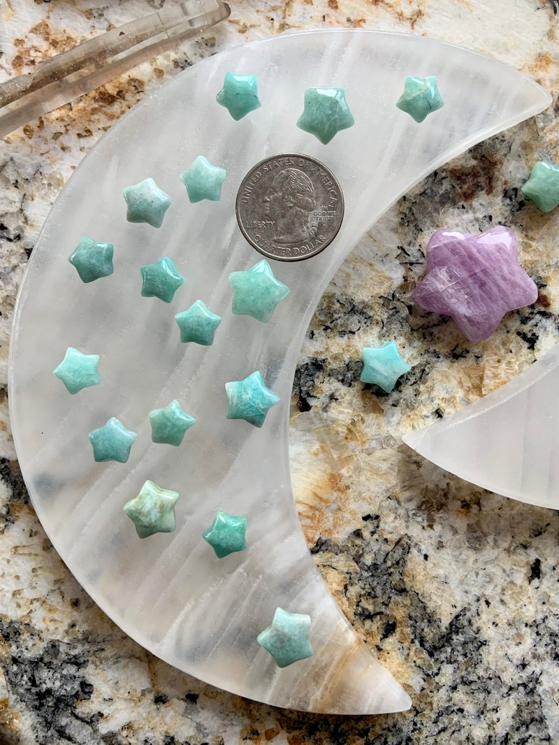 Mini Amazonite Stars