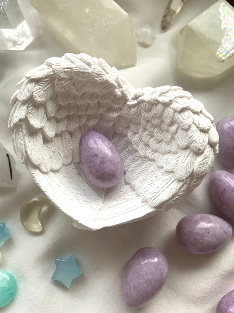 Lilac Lepidolite Robin Eggs