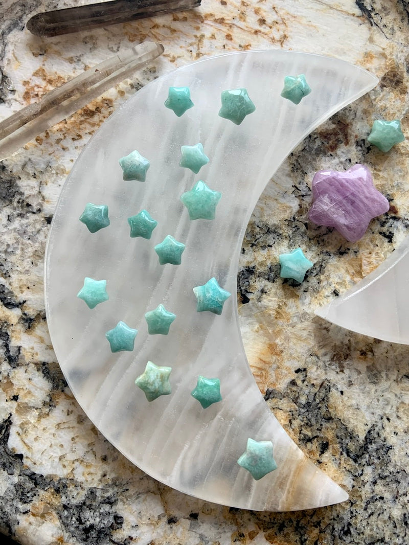 Mini Amazonite Stars