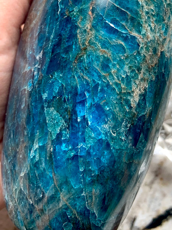 XL Blue Apatite Freeform