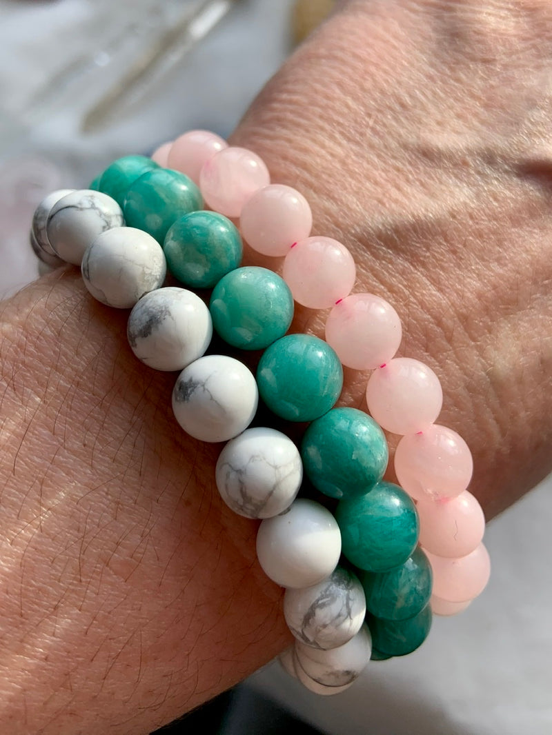 Howlite Beaded Bracelet