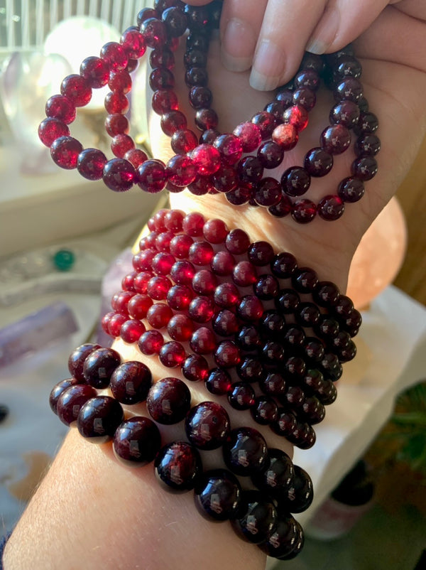 Almandine Garnet Bracelets