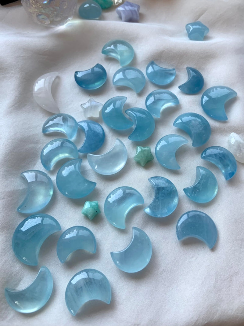 Aquamarine Crystal Moons