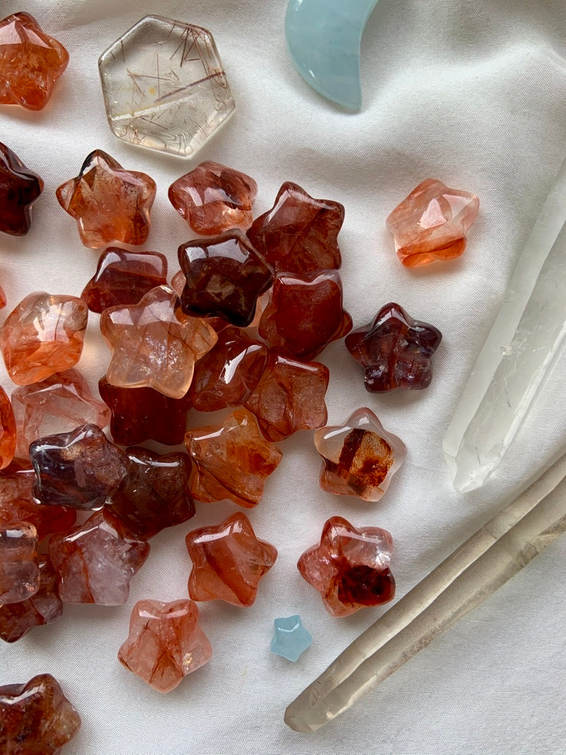 Mini Fire Quartz Stars