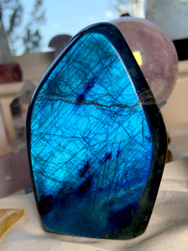 Blue Flash Labradorite Freeform