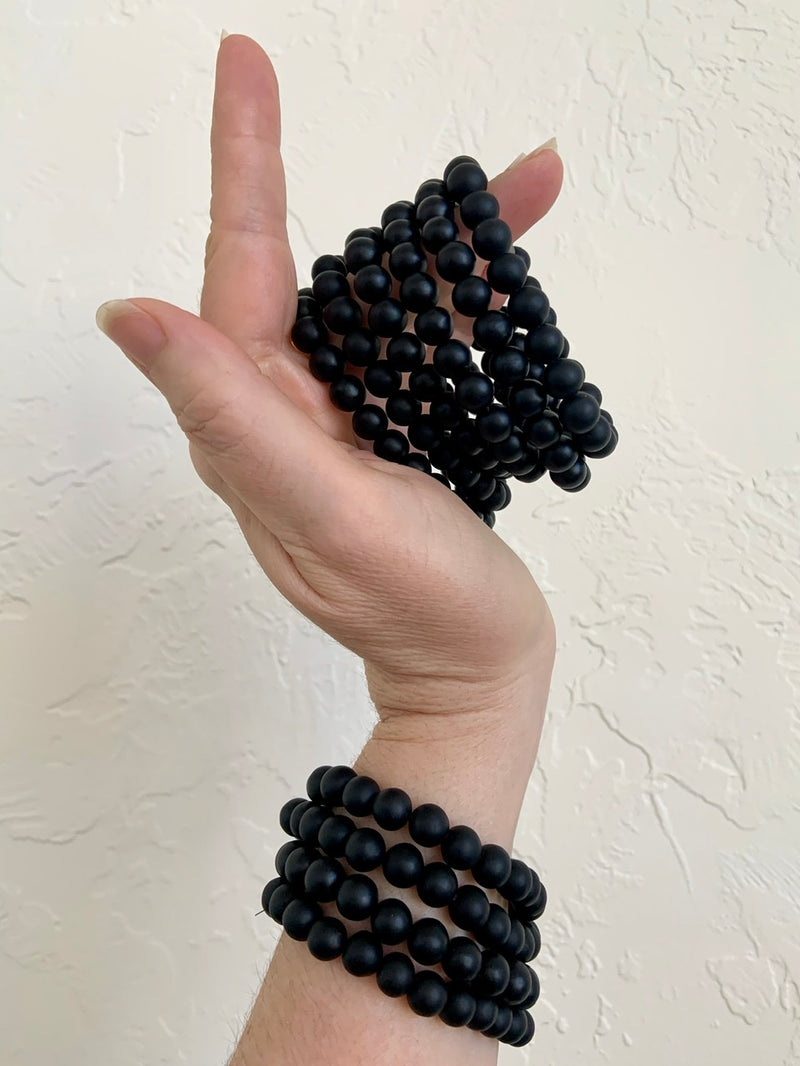 Shungite Bracelets for EMF Protection