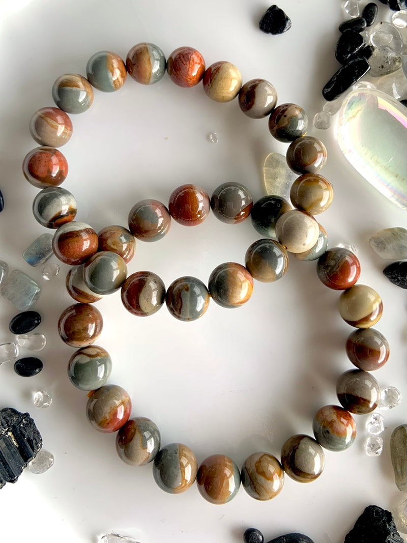 Polychrome Jasper Bracelets