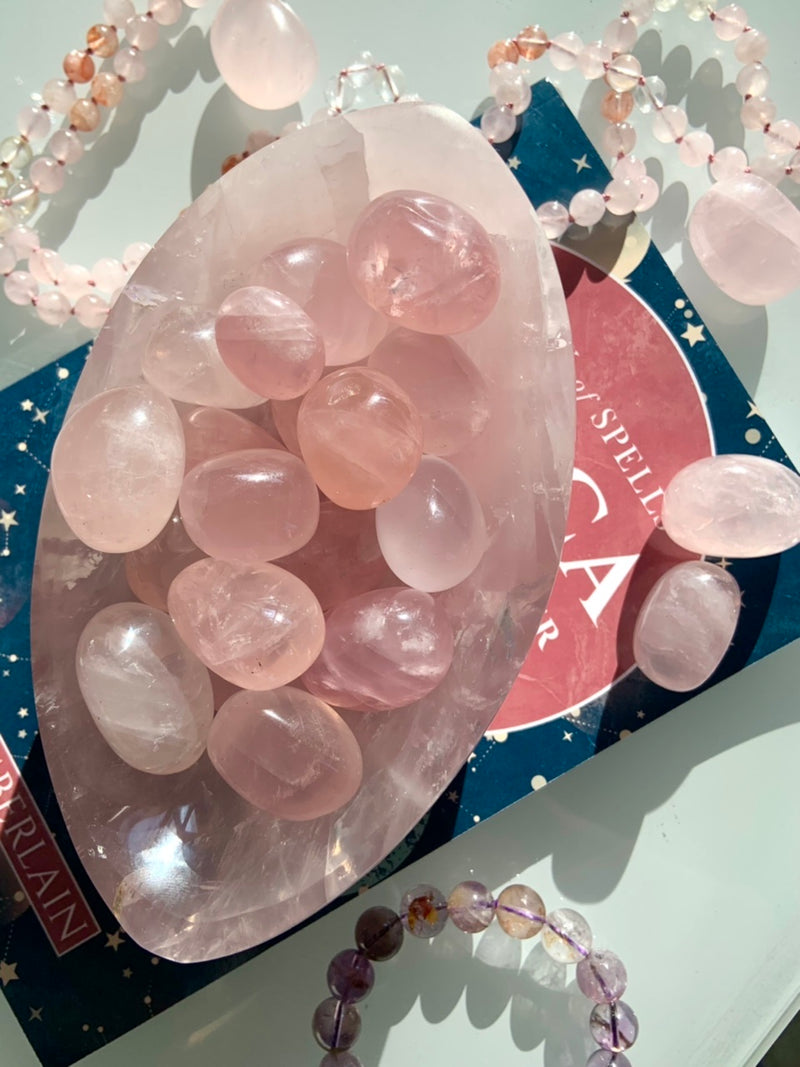 Rose Quartz Tumbles