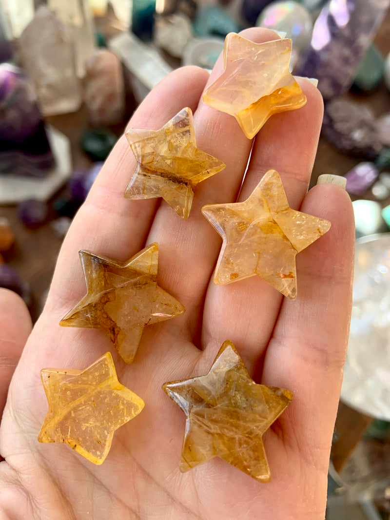 Golden Healer Crystal Stars