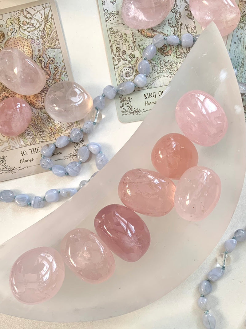 Rose Quartz Tumbles