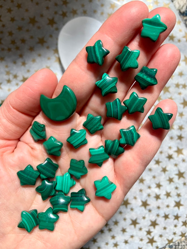 Tiny Malachite Stars