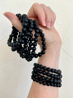 Shungite Bracelets for EMF Protection