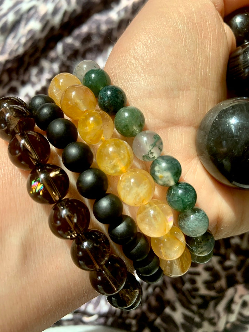 Shungite Bracelets for EMF Protection